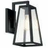 Buy 🎁 Kichler Lighting Delison 11.5 Inch 1-Light Wall Light Black 😀