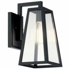 Buy π Kichler Lighting Delison 11.5 Inch 1-Light Wall Light Black π