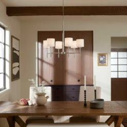 New ⭐ Kichler Lighting Ali 6-Light Polished Nickel Chandelier ✨ -Kichler Lighting Shop unnamed file 2610