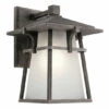 Top 10 💯 Kichler Lighting Beckett Collection 1-light Weathered Zinc Outdoor Wall Lantern 👏