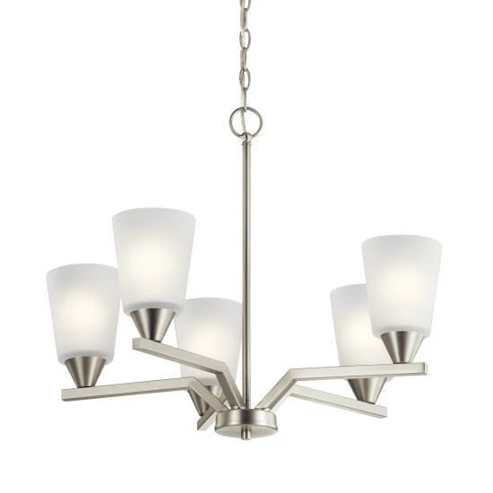 Flash Sale βοΈ Kichler Lighting Skagos 5-Light Chandelier Brushed Nickel π₯° 4 Flash Sale βοΈ Kichler Lighting Skagos 5-Light Chandelier Brushed Nickel π₯° - Image 2