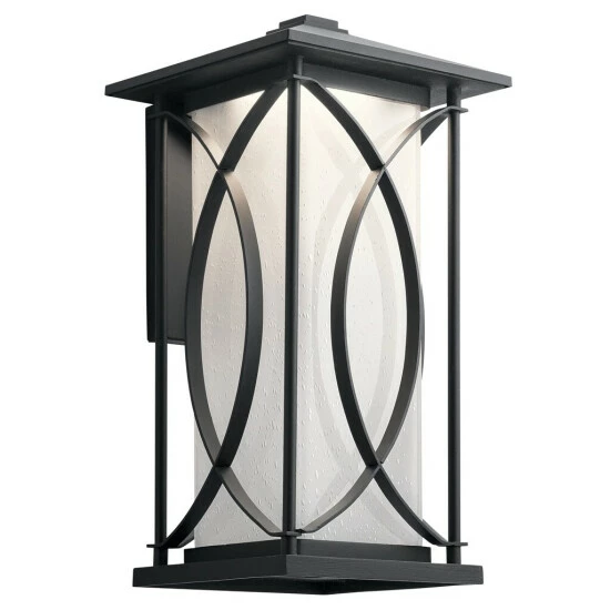 Promo β¨ Kichler Lighting Ashbern Collection 1-light Textured Black Outdoor LED Wall Lantern π 3 Promo β¨ Kichler Lighting Ashbern Collection 1-light Textured Black Outdoor LED Wall Lantern π