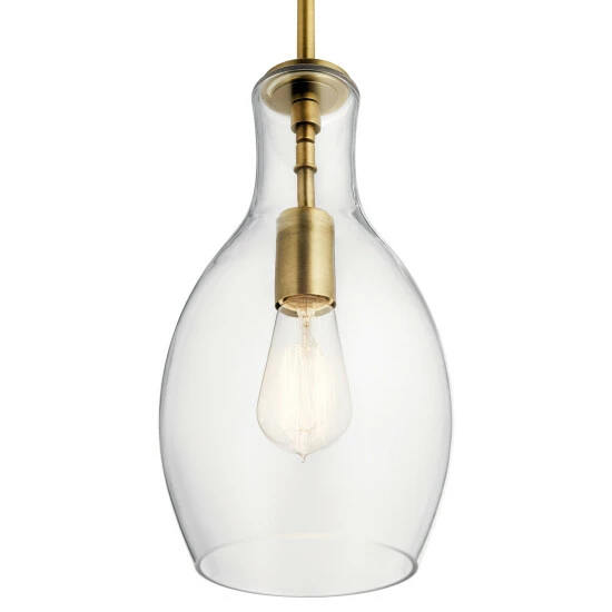 Wholesale π Kichler Lighting Everly 1-Light Mini Pendant Natural Brass π₯° 4 Wholesale π Kichler Lighting Everly 1-Light Mini Pendant Natural Brass π₯° - Image 2