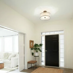 Deals ⌛ Kichler Lighting Lacey Collection 4-light Mission Bronze Semi-Flush Mount 👏 -Kichler Lighting Shop unnamed file 2729