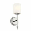 Budget 🛒 Kichler Lighting Ali 1-Light Polished Nickel Wall Sconce With Glass Shade - 14.5 In 🤩 -Kichler Lighting Shop unnamed file 2776