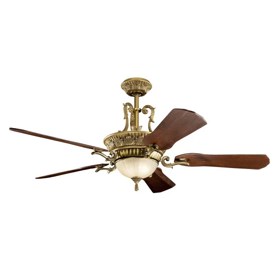 Best Sale π Kichler Lighting Kimberley 60-inch LED Fan Burnished Antique Brass π 3 Best Sale π Kichler Lighting Kimberley 60-inch LED Fan Burnished Antique Brass π