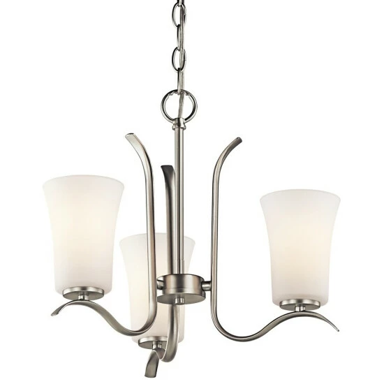 Deals βοΈ Kichler Lighting Armida Collection 3-light Brushed Nickel LED Mini Chandelier - Brushed Nickel π 3 Deals βοΈ Kichler Lighting Armida Collection 3-light Brushed Nickel LED Mini Chandelier - Brushed Nickel π
