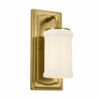 Buy 🤩 Kichler Lighting Vetivene 5 Inch 1-Light Wall Sconce Natural Brass With Opal Glass 🔥 -Kichler Lighting Shop unnamed file 2805