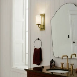 Buy 🤩 Kichler Lighting Vetivene 5 Inch 1-Light Wall Sconce Natural Brass With Opal Glass 🔥 -Kichler Lighting Shop unnamed file 2810