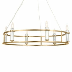 Flash Sale 🎉 Kichler Lighting Rosalind 6 Light Brushed Natural Brass Chandelier - 33.25 🛒 -Kichler Lighting Shop unnamed file 2907