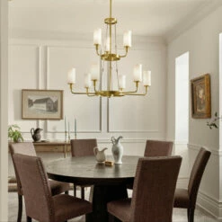 Cheapest 😍 Kichler Lighting Vetivene 39 Inch 9-Light Chandelier Natural Brass With Opal Glass 🔔 -Kichler Lighting Shop unnamed file 291