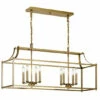New 🔥 Kichler Lighting Morrigan 8-Light Linear Chandelier Natural Brass ✔️ -Kichler Lighting Shop unnamed file 2911