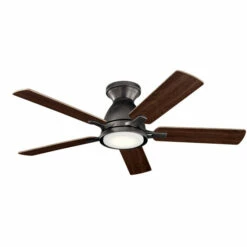 Outlet ⌛ Kichler Lighting Arvada 44-inch LED Ceiling Fan Anvil Iron 🥰 -Kichler Lighting Shop unnamed file 2928