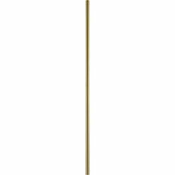 Cheap ❤️ Kichler Lighting 12-inch Accessory Stem Brushed Natural Brass - Brushed Natural Brass ❤️