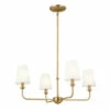 Brand new 👏 Kichler Lighting Pallas 4-Light Brushed Natural Brass Chandelier - 25 In ✨ -Kichler Lighting Shop unnamed file 2934