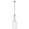 Best Sale ✨ Kichler Lighting Kichler Everly 1-light Chrome Pendant, Clear Glass 💯 -Kichler Lighting Shop unnamed file 2963