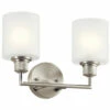 Cheap 💯 Kichler Lighting Lynn Haven 2-Light Vanity Light Brushed Nickel 🔔 -Kichler Lighting Shop unnamed file 2971