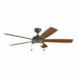 Cheap 🎉 Kichler Lighting Starkk Collection 60-inch Olde Bronze LED Ceiling Fan 👍 -Kichler Lighting Shop unnamed file 3025