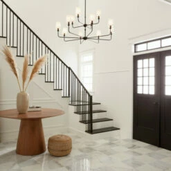 Promo ⌛ Kichler Lighting Pallas 12-Light Black 2-Tier Chandelier - 42.75 In 🔥 -Kichler Lighting Shop unnamed file 303