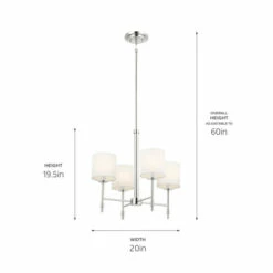 Outlet π Kichler Lighting Ali 4-Light Polished Nickel Mini Chandelier - 20 π― 9 Outlet π Kichler Lighting Ali 4-Light Polished Nickel Mini Chandelier - 20 π― -Kichler Lighting Shop unnamed file 3045