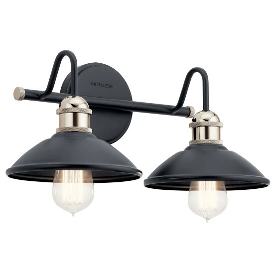 Top 10 π Kichler Lighting Clyde 2-Light Vanity Light Black β€οΈ 3 Top 10 π Kichler Lighting Clyde 2-Light Vanity Light Black β€οΈ