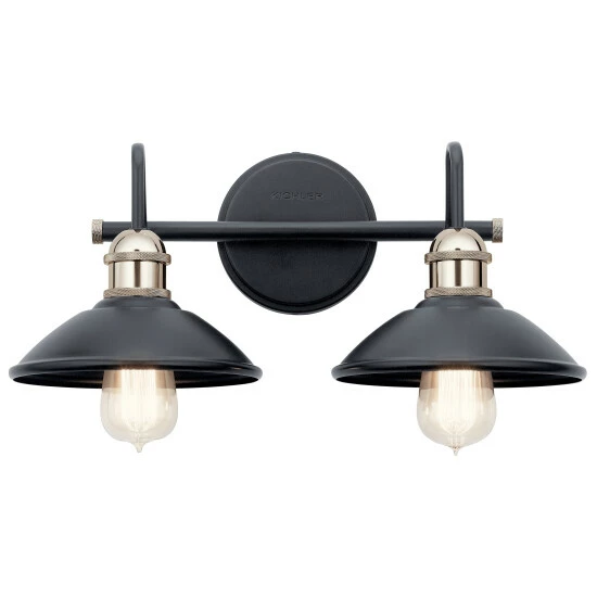 Top 10 π Kichler Lighting Clyde 2-Light Vanity Light Black β€οΈ 4 Top 10 π Kichler Lighting Clyde 2-Light Vanity Light Black β€οΈ - Image 2