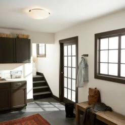 Best Sale ⌛ Kichler Lighting Lytham Collection 3-light Olde Bronze Flush Mount ⌛ -Kichler Lighting Shop unnamed file 3093