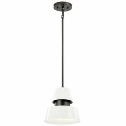 Best reviews of 🤩 Kichler Lighting Lozano 1-Light Outdoor Pendant White 🥰
