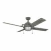 Cheapest 🎉 Kichler Lighting Maor Collection 65-inch Weathered Zinc LED Ceiling Fan ✔️ -Kichler Lighting Shop unnamed file 3106