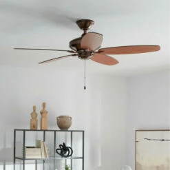 Promo 👍 Kichler Lighting Kichler Renew Energy Star Qualified 52 Inch Ceiling Fan Oil Brushed Bronze With Reversible Blades 🔔 -Kichler Lighting Shop unnamed file 3121