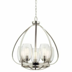 New 😀 Kichler Lighting Tuscany 5-Light Chandelier Brushed Nickel 🔥 -Kichler Lighting Shop unnamed file 3139