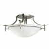 Discount ⭐ Kichler Lighting Olympia Collection 3-light Antique Pewter Semi Flush Mount ❤️ -Kichler Lighting Shop unnamed file 3150