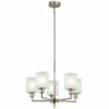 Discount ⌛ Kichler Lighting Lynn Haven 5-Light Chandelier Brushed Nickel 👍 -Kichler Lighting Shop unnamed file 3154