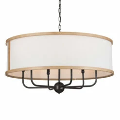 Best deal 💯 Kichler Lighting Heddle 30 Inch 6-Light Chandelier Anvil Iron And Beech ⭐ -Kichler Lighting Shop unnamed file 316