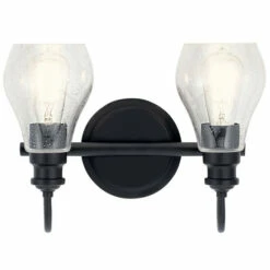 Coupon ⭐ Kichler Lighting Greenbrier 2-Light Vanity Light Black 👏 -Kichler Lighting Shop unnamed file 3173