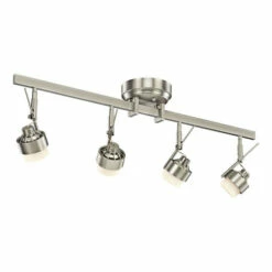 Outlet 💯 Kichler Lighting Contemporary 4-light Brushed Nickel LED Rail Light ⌛ -Kichler Lighting Shop unnamed file 3231