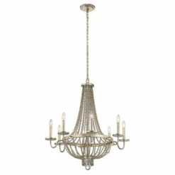 Wholesale ❤️ Kichler Lighting Birkdale Collection 8-light Sterling Gold Chandelier - Sterling Gold - Sterling Gold ✔️