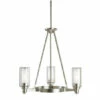 Flash Sale 🔔 Kichler Lighting Circolo Collection 3-light Brushed Nickel Chandelier 👏 -Kichler Lighting Shop unnamed file 3320