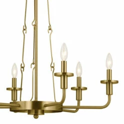 Discount ⭐ Kichler Lighting Vetivene 39 Inch 6-Light Chandelier Natural Brass With Opal Glass 💯 -Kichler Lighting Shop unnamed file 3327