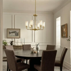 Discount ⭐ Kichler Lighting Vetivene 39 Inch 6-Light Chandelier Natural Brass With Opal Glass 💯 -Kichler Lighting Shop unnamed file 3328