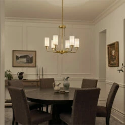 Discount ⭐ Kichler Lighting Vetivene 39 Inch 6-Light Chandelier Natural Brass With Opal Glass 💯 -Kichler Lighting Shop unnamed file 3329