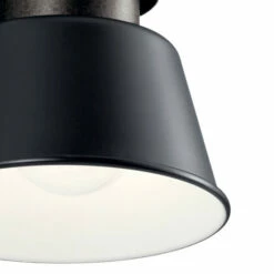 Flash Sale 😍 Kichler Lighting Lozano 1-Light Outdoor Wall Light Black 🔔 -Kichler Lighting Shop unnamed file 3386
