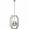 Brand new ❤️ Kichler Lighting Kichler Downtown Deco 32.25 Inch 8 Light Foyer Chandelier In Midnight Chrome ✔️ -Kichler Lighting Shop unnamed file 3387