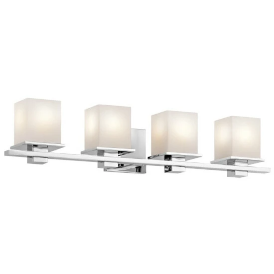 Best deal π Kichler Lighting Tully Collection 4-light Chrome Bath/Vanity Light π 4 Best deal π Kichler Lighting Tully Collection 4-light Chrome Bath/Vanity Light π - Image 2
