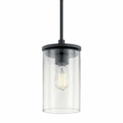 Budget π Kichler Lighting Crosby Black 1-Light Mini Pendant β€οΈ 7 Budget π Kichler Lighting Crosby Black 1-Light Mini Pendant β€οΈ -Kichler Lighting Shop unnamed file 3439