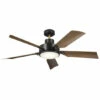 Discount 🥰 Kichler Lighting Guardian 56 Inch Integrated LED Indoor Satin Black Ceiling Fan 👏 -Kichler Lighting Shop unnamed file 3442