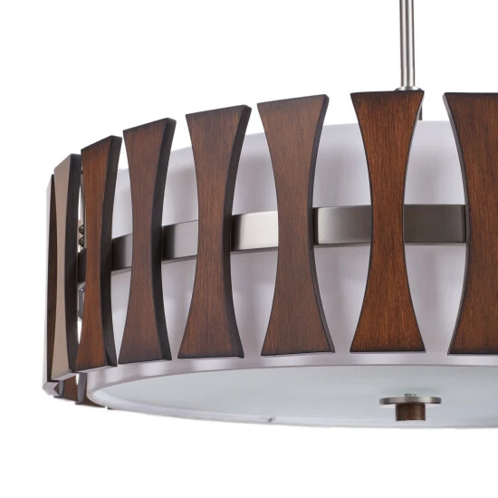 Discount βοΈ Kichler Lighting Cirus Collection 4-light Auburn Stained Finish Pendant/Semi Flush Mount π 7 Discount βοΈ Kichler Lighting Cirus Collection 4-light Auburn Stained Finish Pendant/Semi Flush Mount π - Image 5