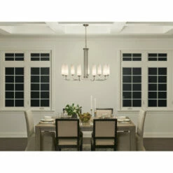 Discount ⌛ Kichler Lighting Truby 9-Light Polished Nickel Chandelier With Satin Etched Cased Opal Glass 🌟 -Kichler Lighting Shop unnamed file 3467