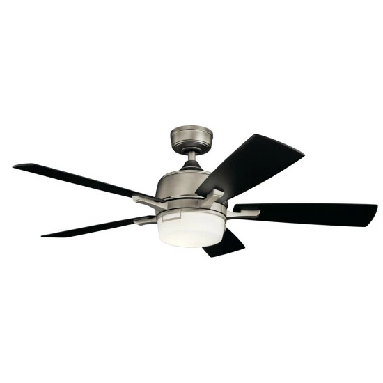 Brand new π Kichler Lighting Leeds Collection 52-inch Brushed Nickel LED Ceiling Fan π₯ 3 Brand new π Kichler Lighting Leeds Collection 52-inch Brushed Nickel LED Ceiling Fan π₯