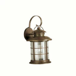 Cheapest 🎁 Kichler Lighting Rustic Collection 1-light Rustic Outdoor Wall Lantern 🧨